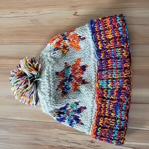 NWOT Hand-Knit Woolen Hat
